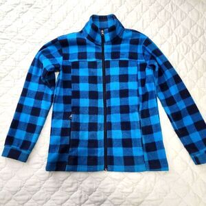 Columbia Youth Boys Girls Granite Mountain II Full Zip Fleece Jacket Sz L 14-16